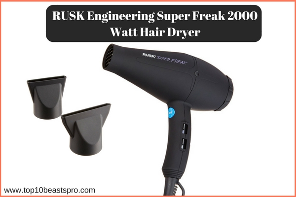 RUSK Engineering Super Freak 2000 Watt Affordable Hair Dryer